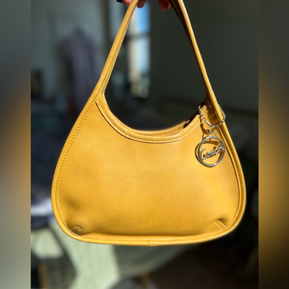 Coach Mini Ergo Satchel #9027 Yellow